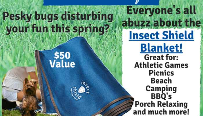 MuttButs Insect Shield Blanket Giveaway