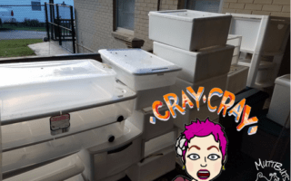 Rubbermaid Boxes, Cray Cray Emoji