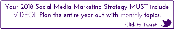 Click to Tweet, yearly marketing strategy should be planned with monthly topics.