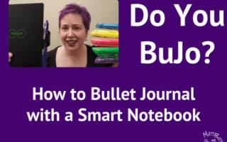 Bullet Journal with Smart Notebook, highlighters