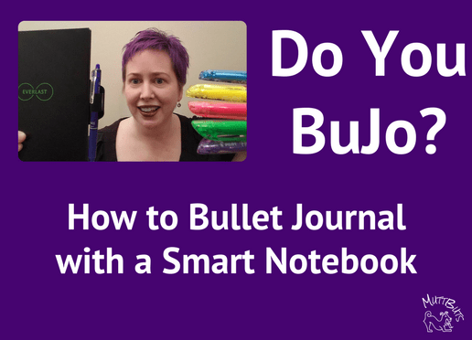 Bullet Journal with Smart Notebook, highlighters