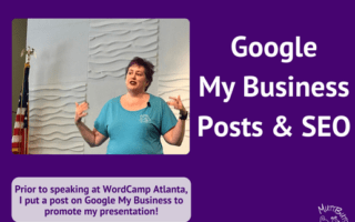 Google My Business Posts, public speaking