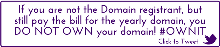 Click to Tweet Own It - Your Domain