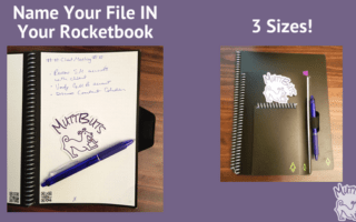 Rocketbook OCR smart notebook settings