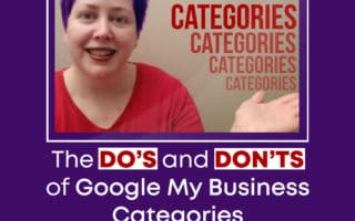 Do's and Don'ts of GMB Categories