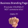 Business Branding Page Promo
