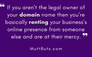 domain registrant quote muttbuts